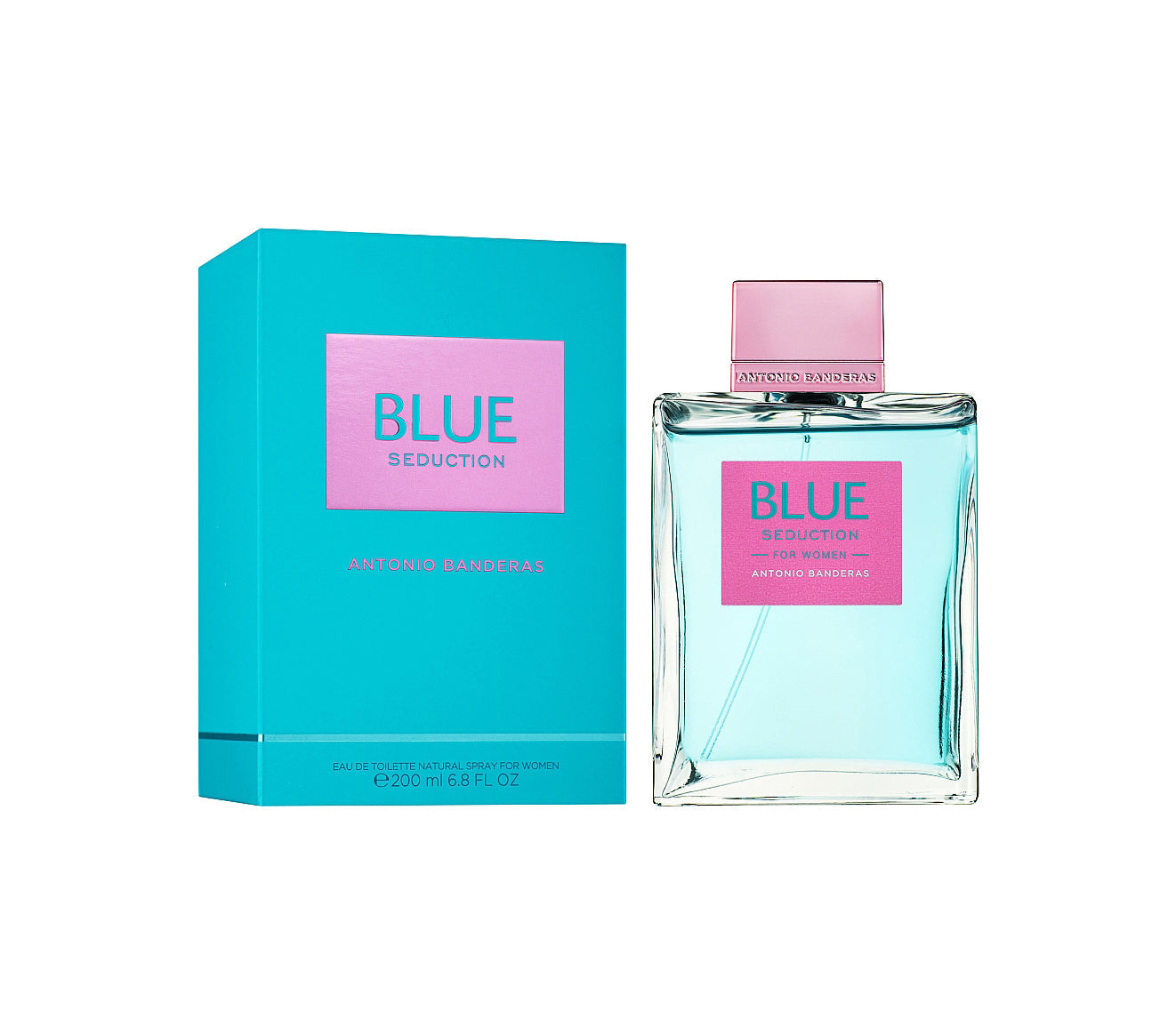 Antonio Banderas Blue Seduction EDT Spray 6.8 Oz For Women