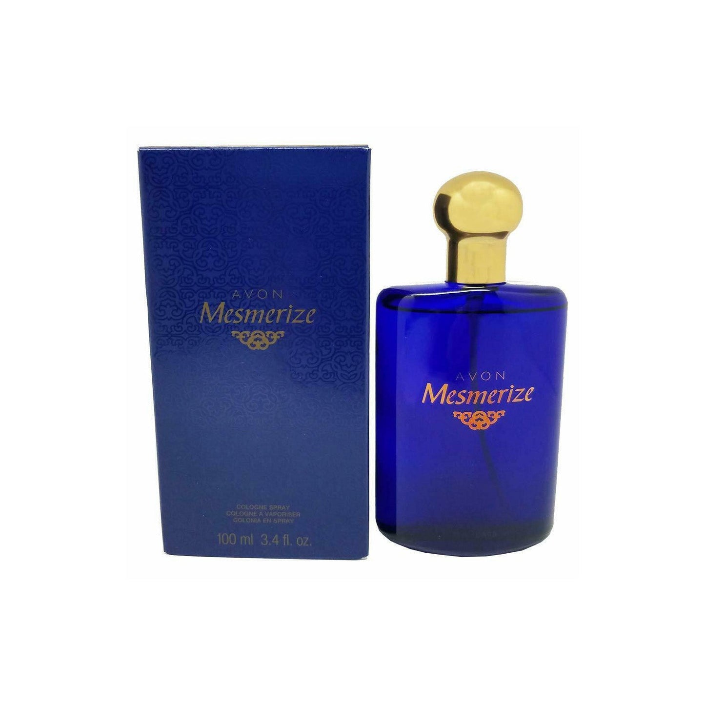 Avon Mesmerize BLUE Cologne Spray 3.4 fl oz For Men