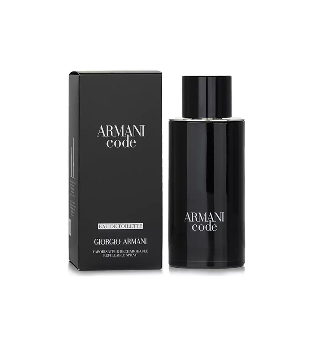 Giorgio Armani Armani Code EDT Spray Refillable 4.2 oz For Men