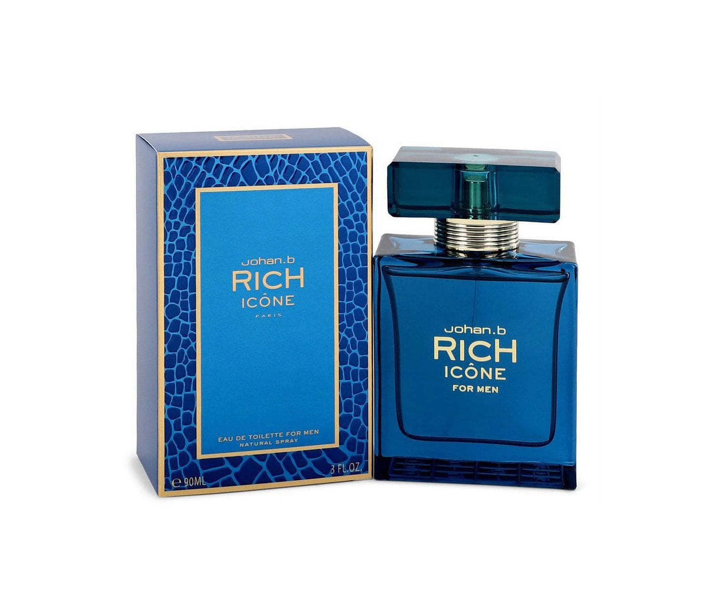 Johan B Rich Icone EDT Spray 3 oz For Men