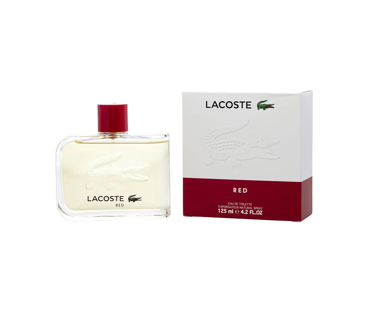 Lacoste Red EDT Spray 4.2 oz For Men