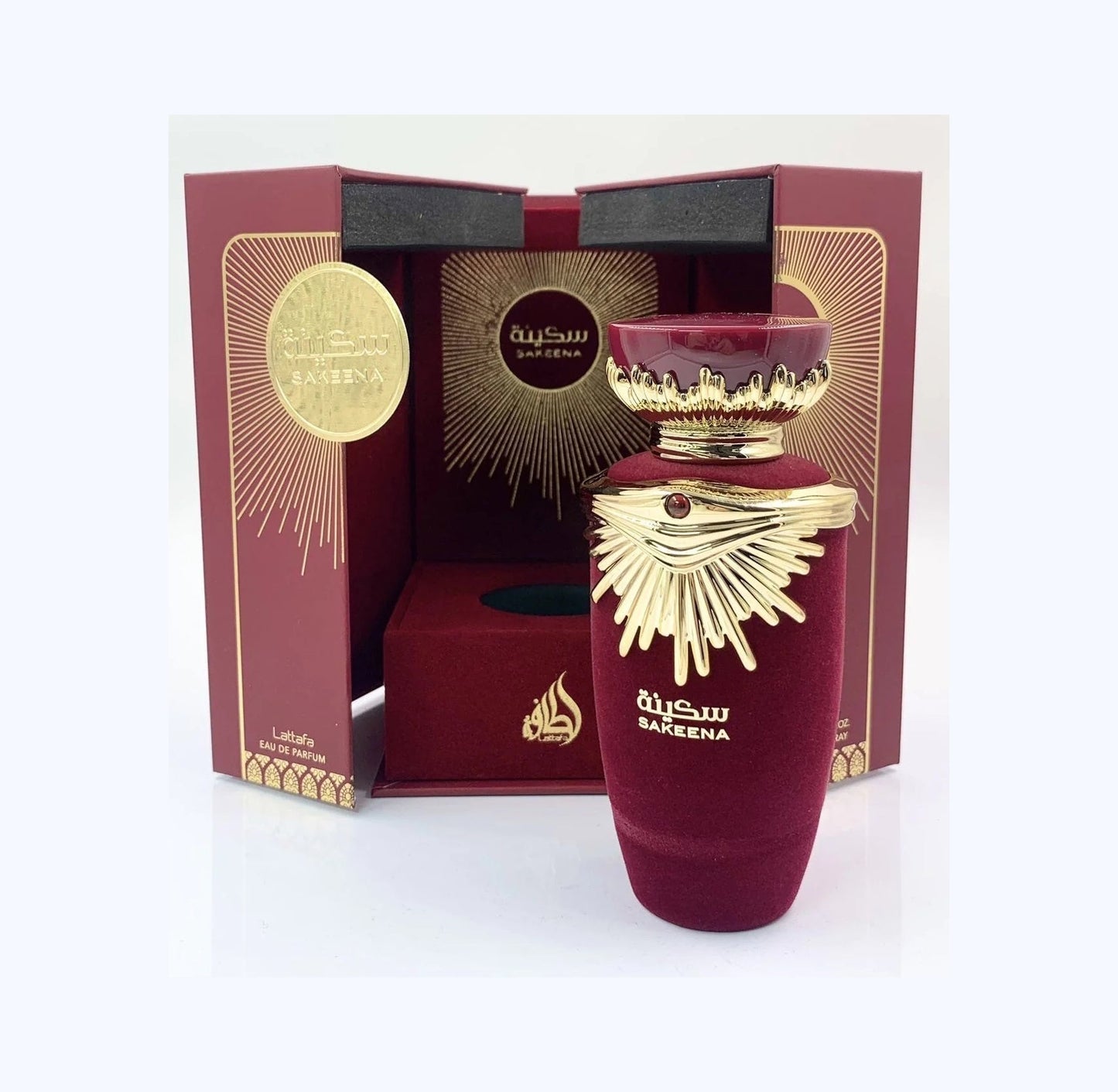 SAKEENA by Lattafa EDP Spray 3.4 oz For Women