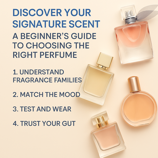 Discover Your Signature Scent – A Beginner’s Guide to Choosing the Right Perfume