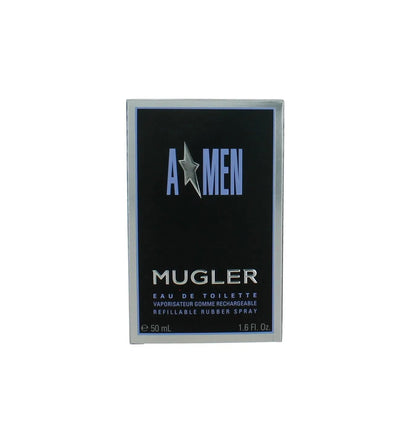 Angel by Thierry Mugler EDT Refillable Rubber Spray 1.6 OZ For MEN