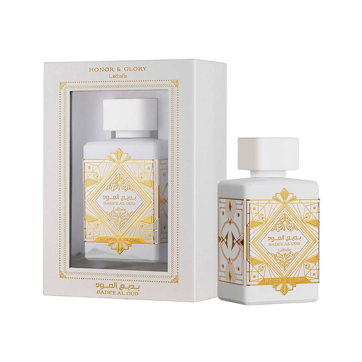 Bade’e Al Oud Honor & Glory EDP Perfume By Lattafa 3.4 FL OZ for Unisex