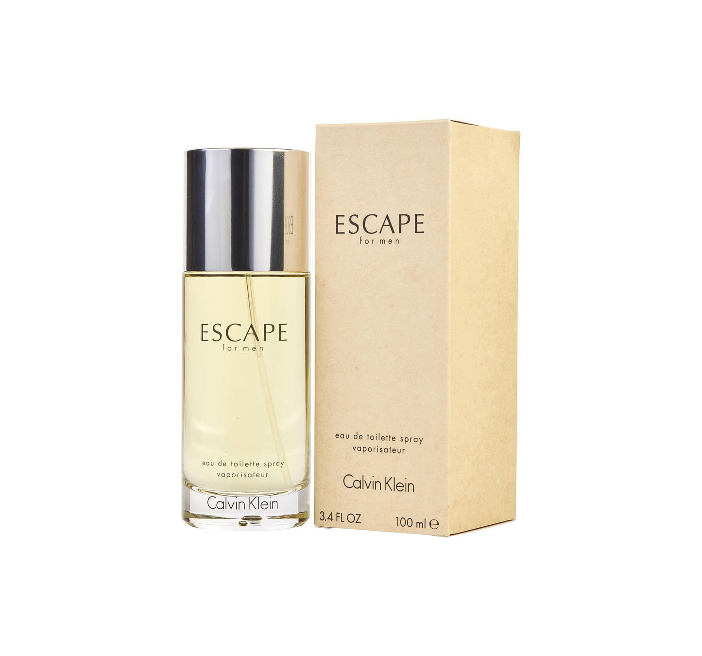 Calvin Klein Escape EDT Spray 3.4 Oz For Men