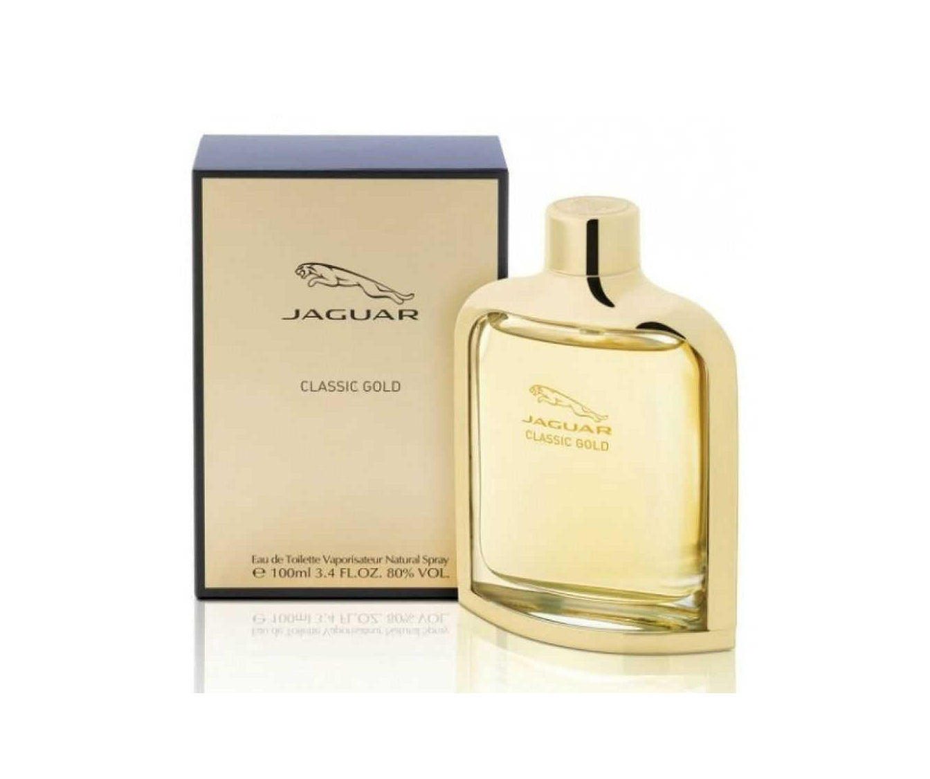 Jaguar Jaguar Classic Gold Eau De Toilette Spray for Men 3.4 Oz