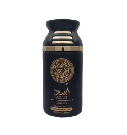 Lattafa Asad Deodorant Extra Long Lasting Spray 9 Oz For MEN