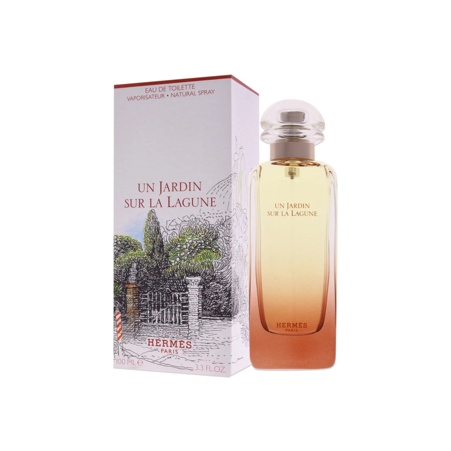 Un Jardin Sur La Lagune by Hermes EDT Spray 3.3 oz For Women